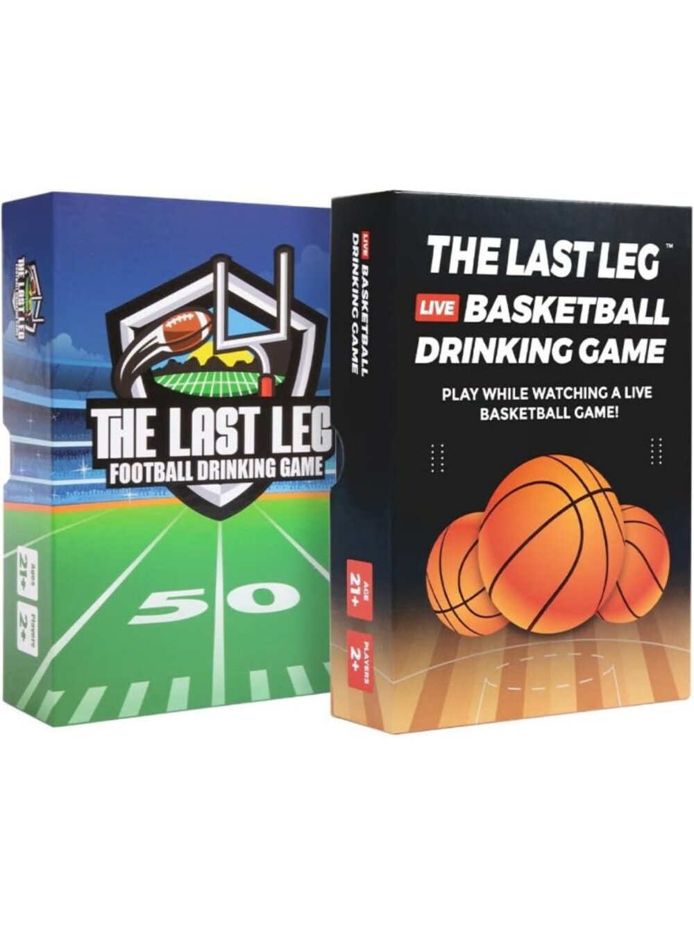 Ultimate Live Football & Basketball Drinking Game Bundle - Fun Party Activity!